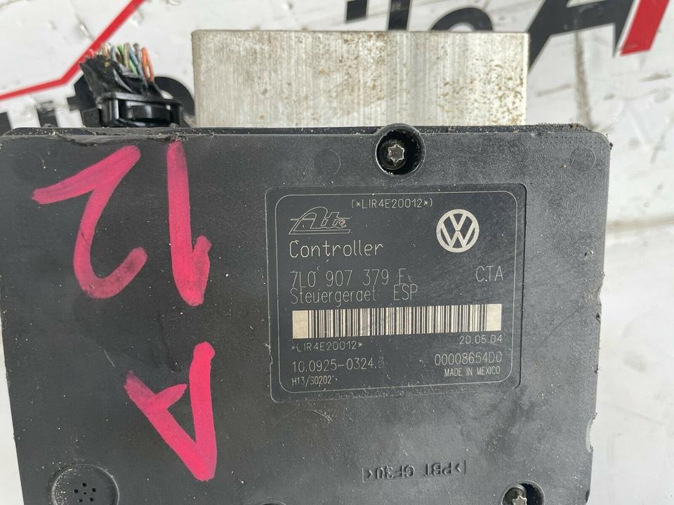 VW Touareg 7L ABS ESP Steuergerät Hydraulikblock 7L0907379F – Bild 2