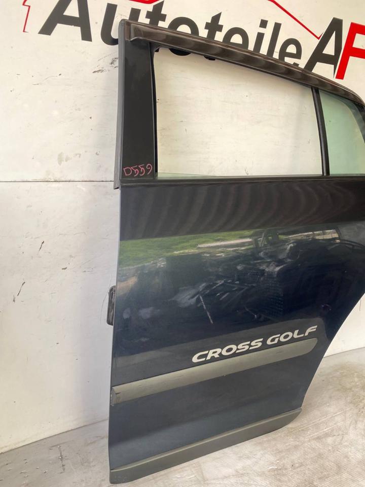 VW Golf 5 V Plus Cross Tür Hinten Links Komplett LC5F – Bild 2