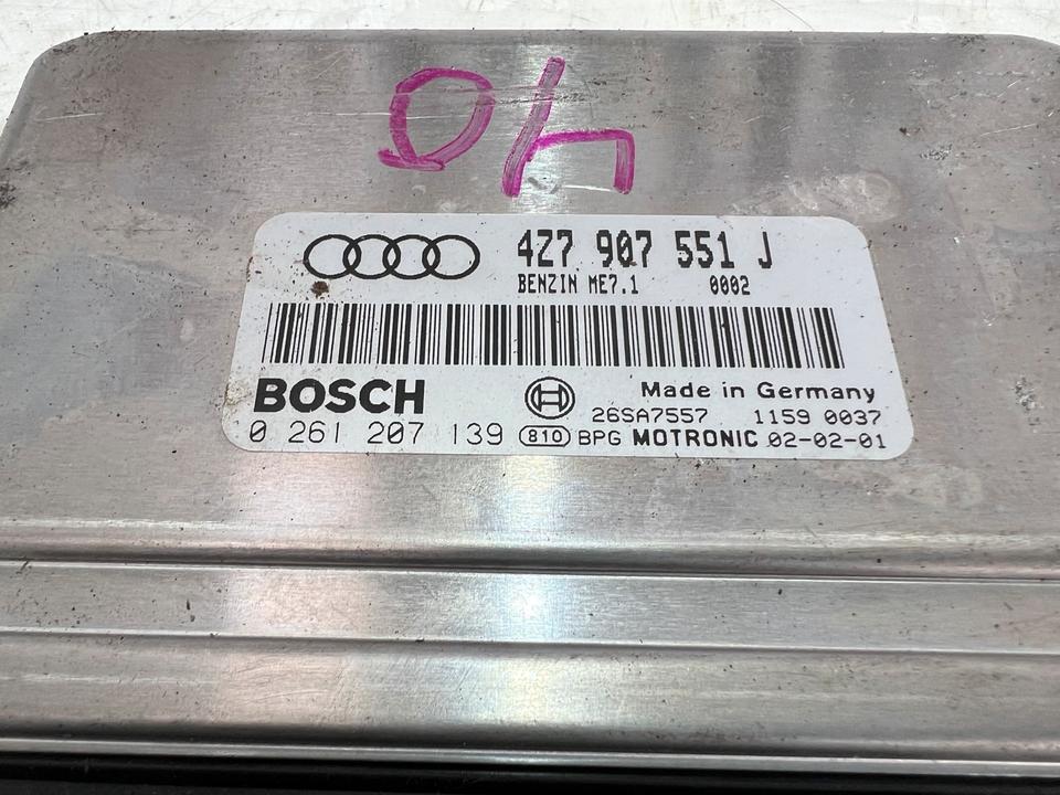Audi A6 C5 2.7T 250PS ARE Motorsteuergerät Steuergerät 4Z7907551J – Bild 4