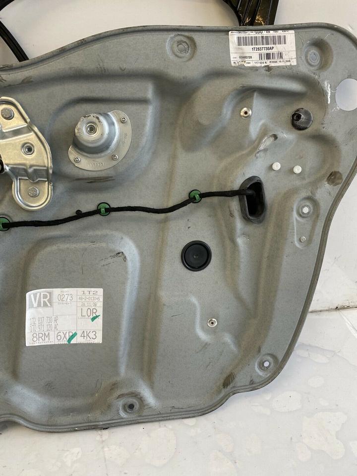 VW Touran Türblech Türblatt Fensterheber Vorne Rechts 1T2837730AP – Bild 4