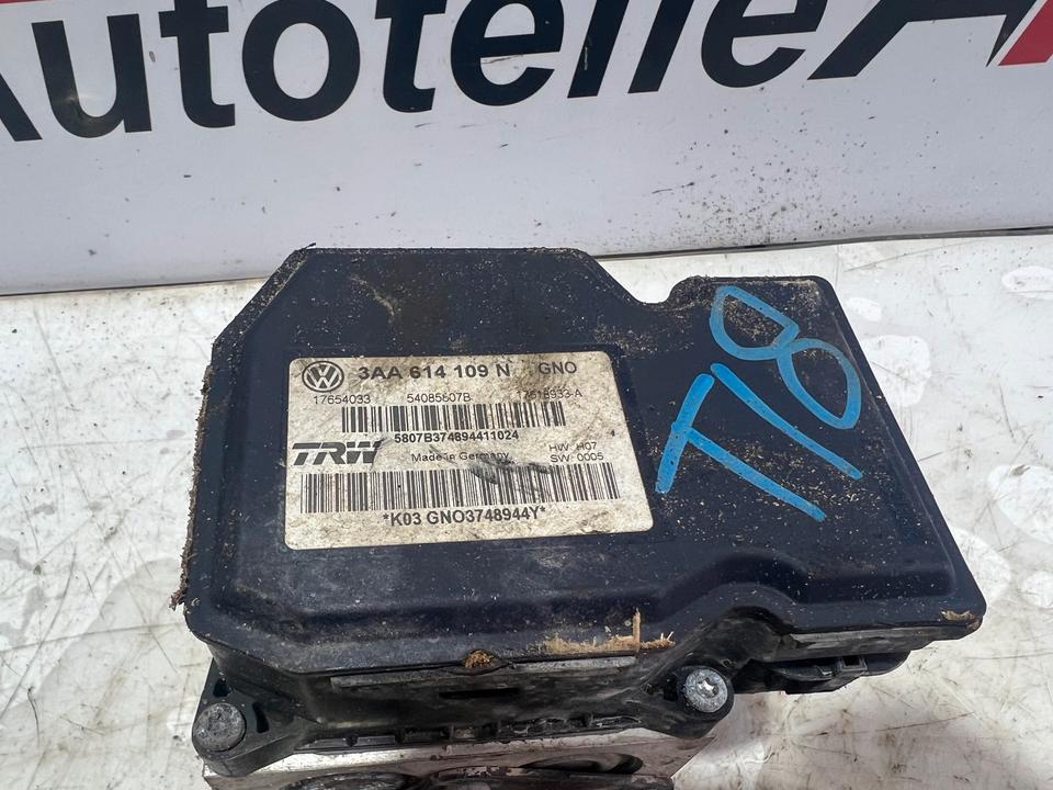 VW Passat B7 3C ABS Block ESP Steuergerät 3AA614109N – Bild 3