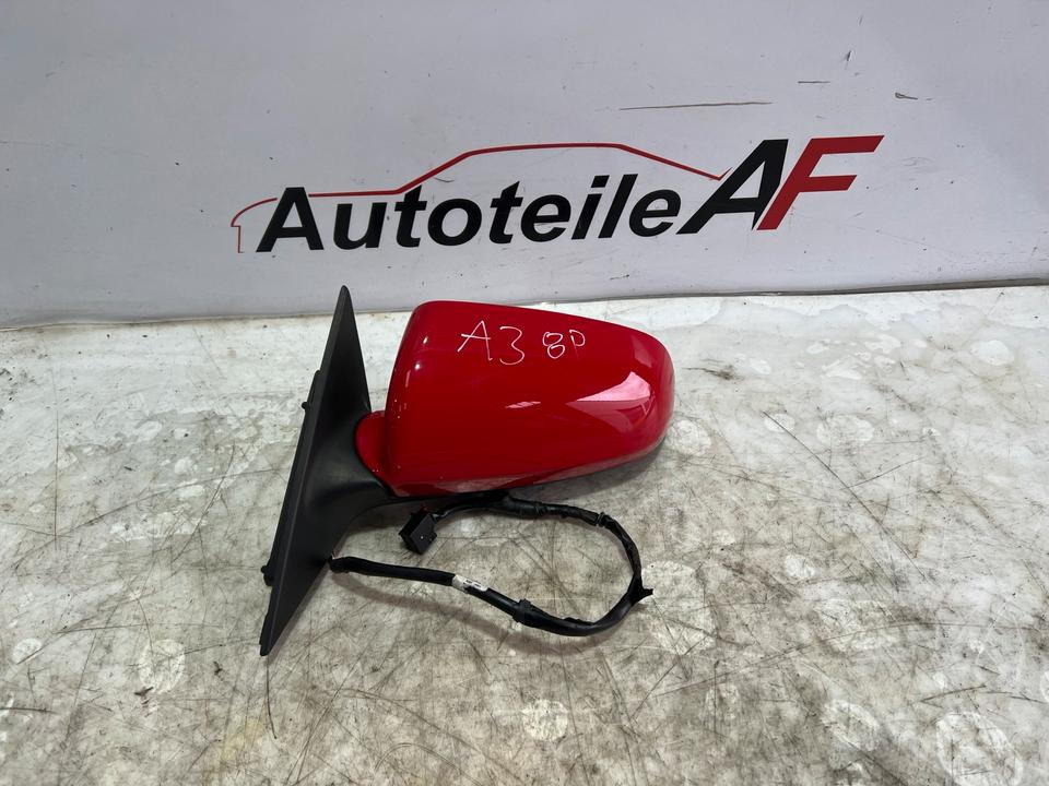 Audi A3 8P Außenspiegel Spiegel Links LY3J