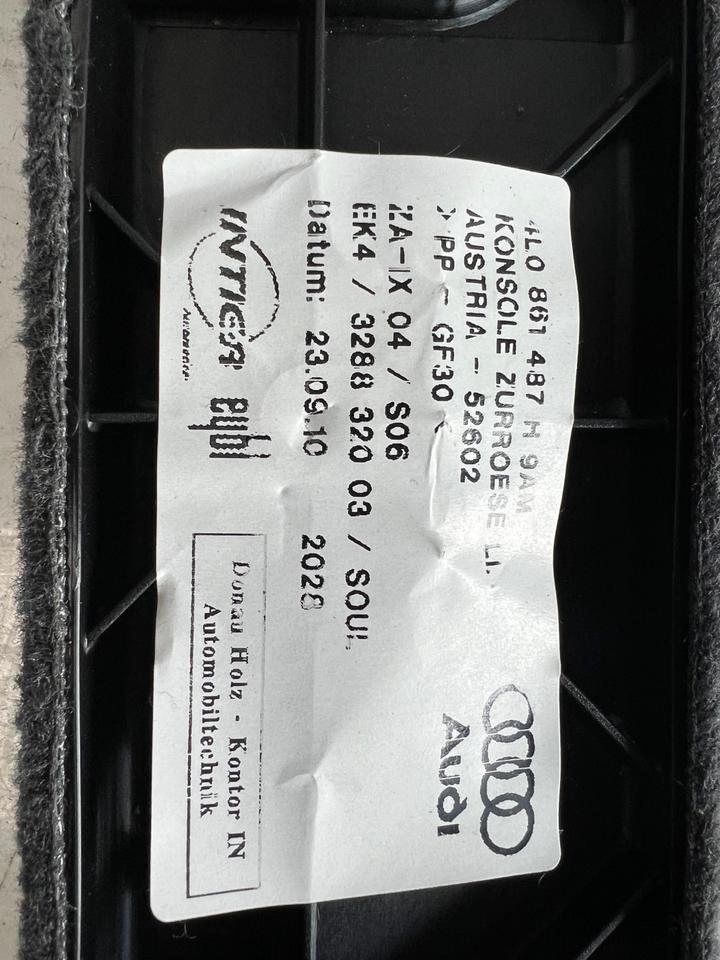 Audi Q7 4L Abdeckung Abdeckleisten 4L0861488H 4L0861487H – Bild 9