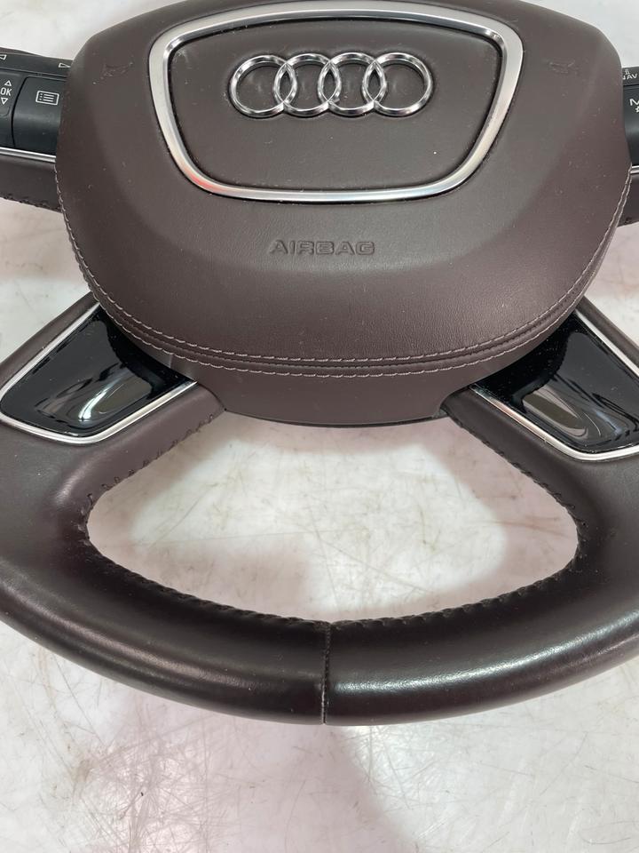 Audi A8 4H Lenkrad Lenkradairbag Airbag Fahrerairbag – Bild 6