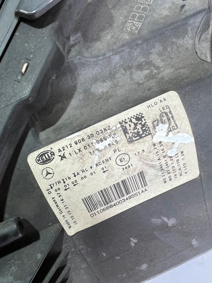 Mercedes E Klasse W212 Facelift LED Scheinwerfer Vorne – Bild 17