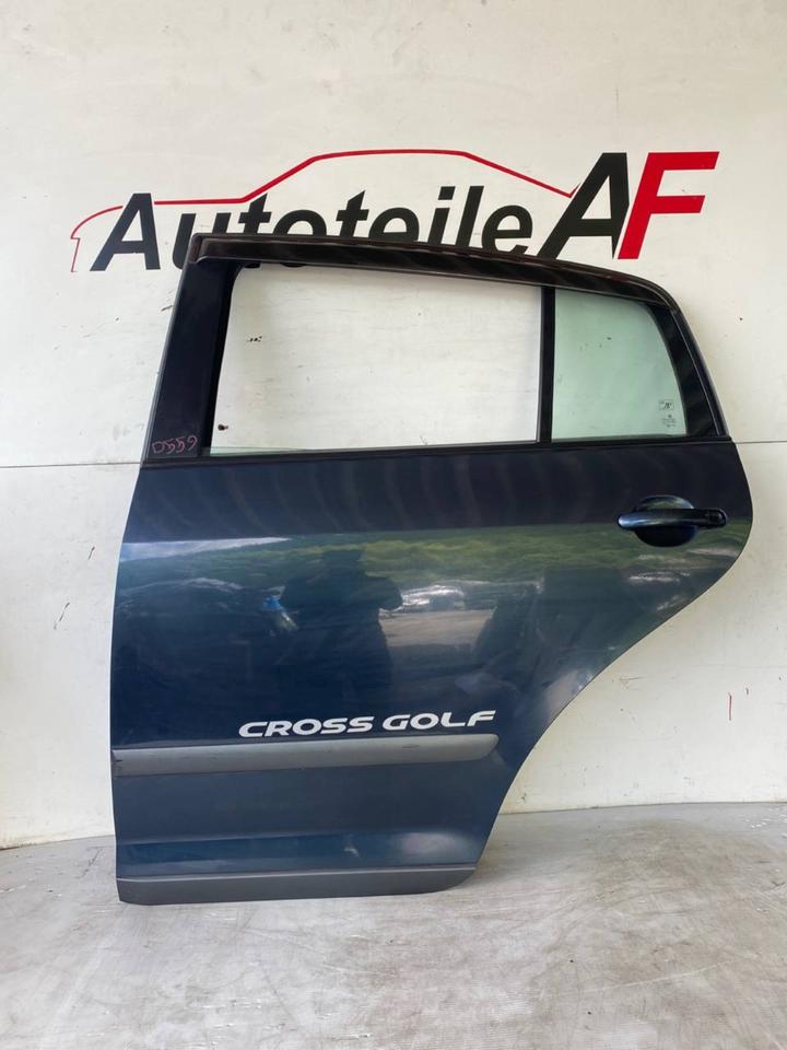 VW Golf 5 V Plus Cross Tür Hinten Links Komplett LC5F