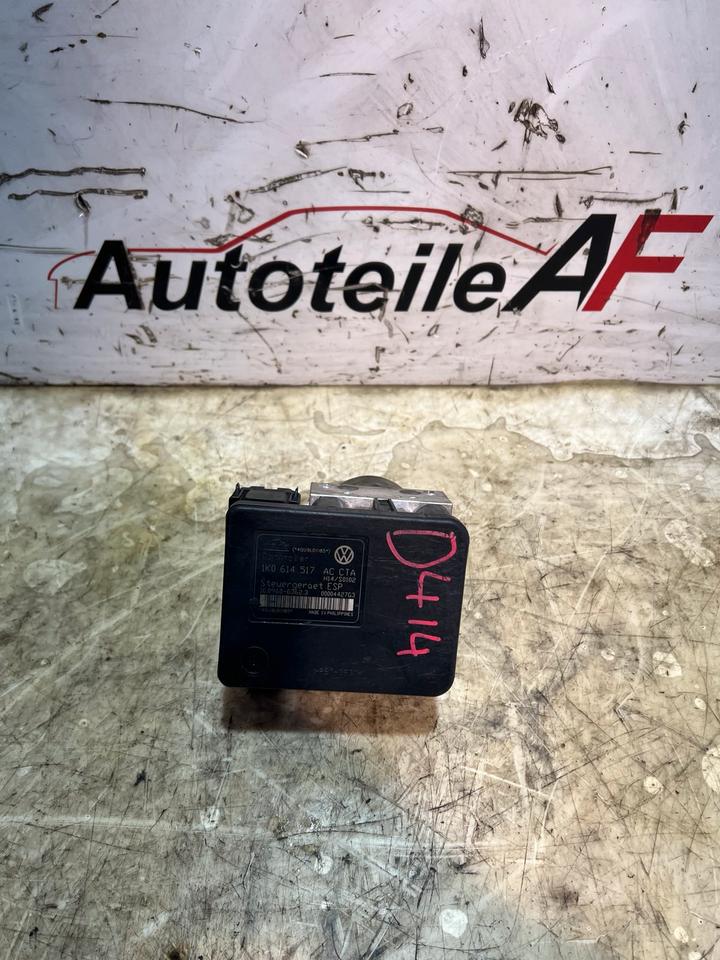 VW Audi Seat Skoda ESP Steuergerät Hydraulikblock ABS 1K0614517AC