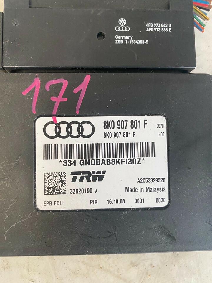 Audi A4 B8 8K Feststellbremse Steuergerät Parkbremse 8K0907801F – Bild 4
