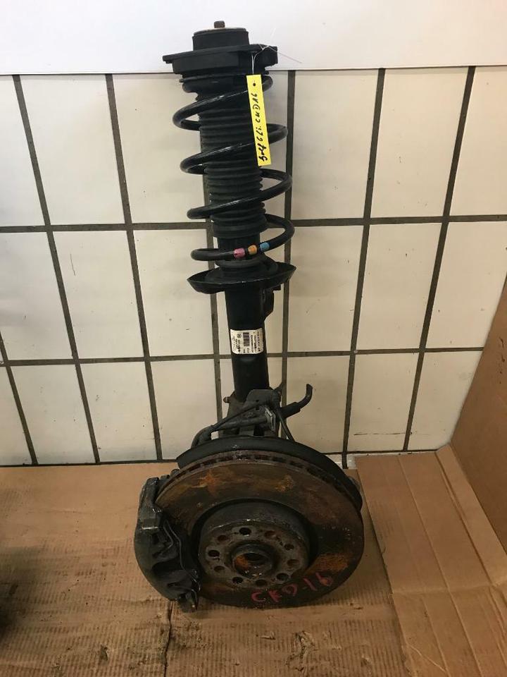 VW Golf 6 Radnabe Achse Bremszange Dämpfer Fahrwerk Links – Bild 2