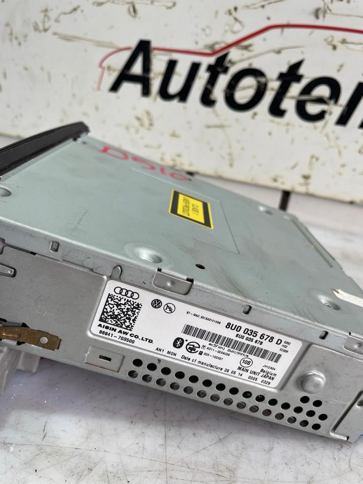 Audi Q3 8U MMI Bedienteil Steuergerät Informationselek 8U0035678D – Bild 6