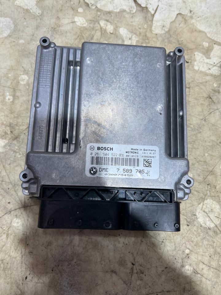 BMW E60 E87 E88 E90 E92 E93 Motorsteuergerät Steuergerät 7589705 – Bild 2