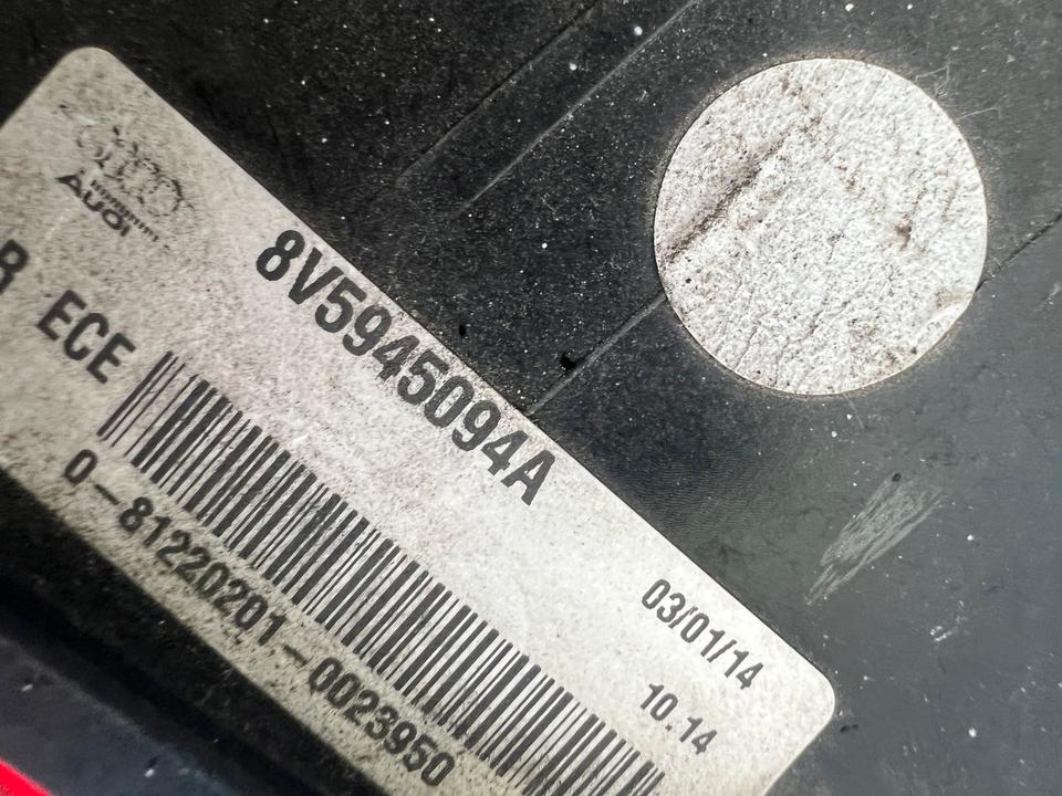 Audi A3 8V Limousine Heckleuchte Rückleuchte Hinten Rechts – Bild 14