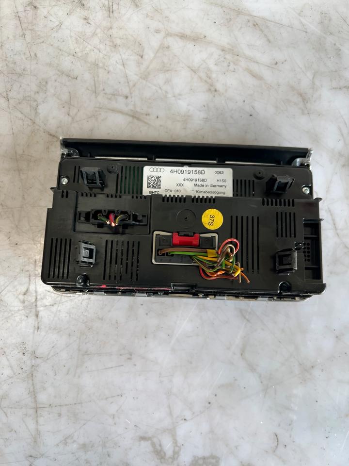 Audi A8 4H Klima Bedienteil Klimabedienteil Hinten 4H0919158D – Bild 4