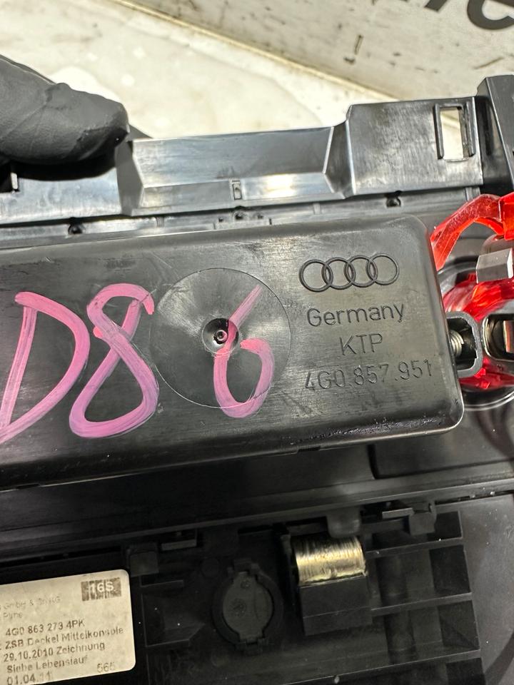 Audi A6 4G Aschenbecher Zigarettenanzünder 4G0863273 4G0857951 – Bild 8