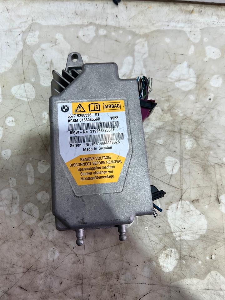 BMW 7er F01 F02 Steuergerät Airbag 9266328 – Bild 2