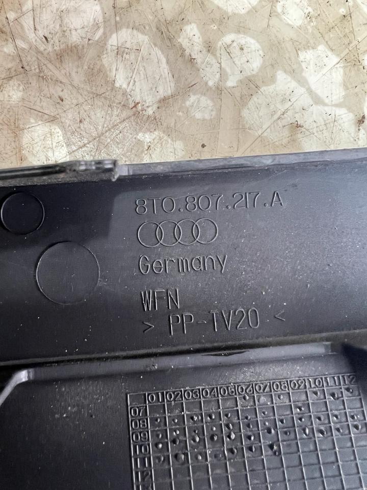 Audi A5 8T Stoßstangenabdeckleiste Leiste vorne 8T0807217A – Bild 7