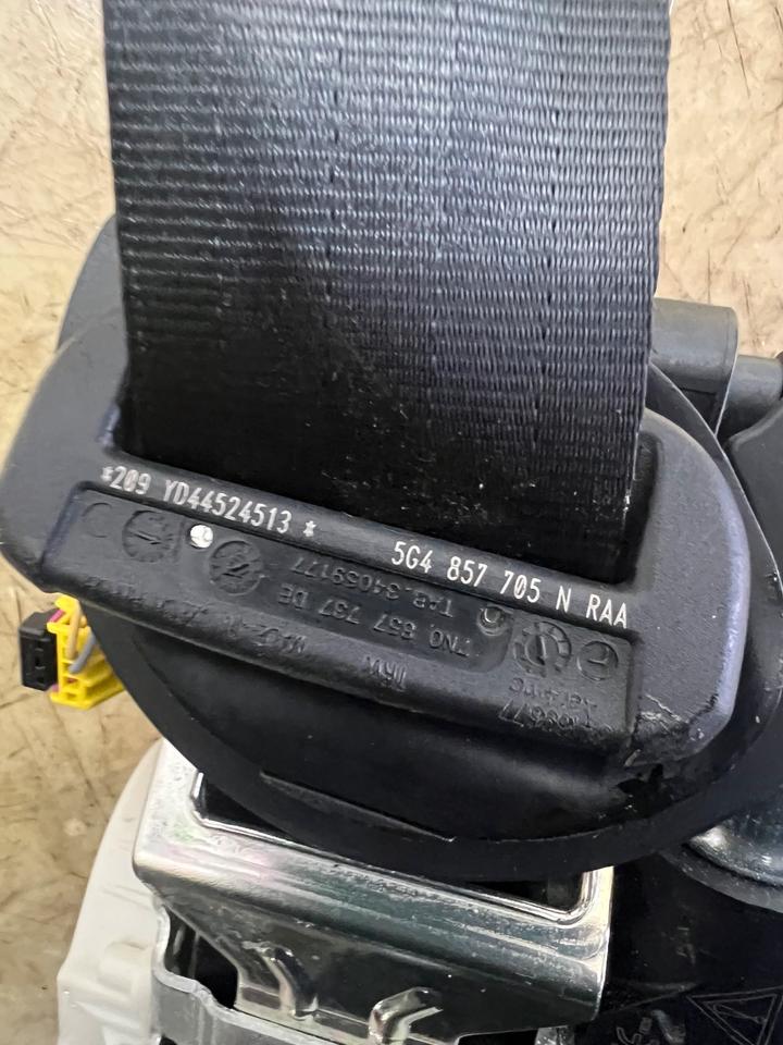 VW Golf 7 VII Sicherheitsgurt Gurt Vorne 5G4857705N – Bild 14