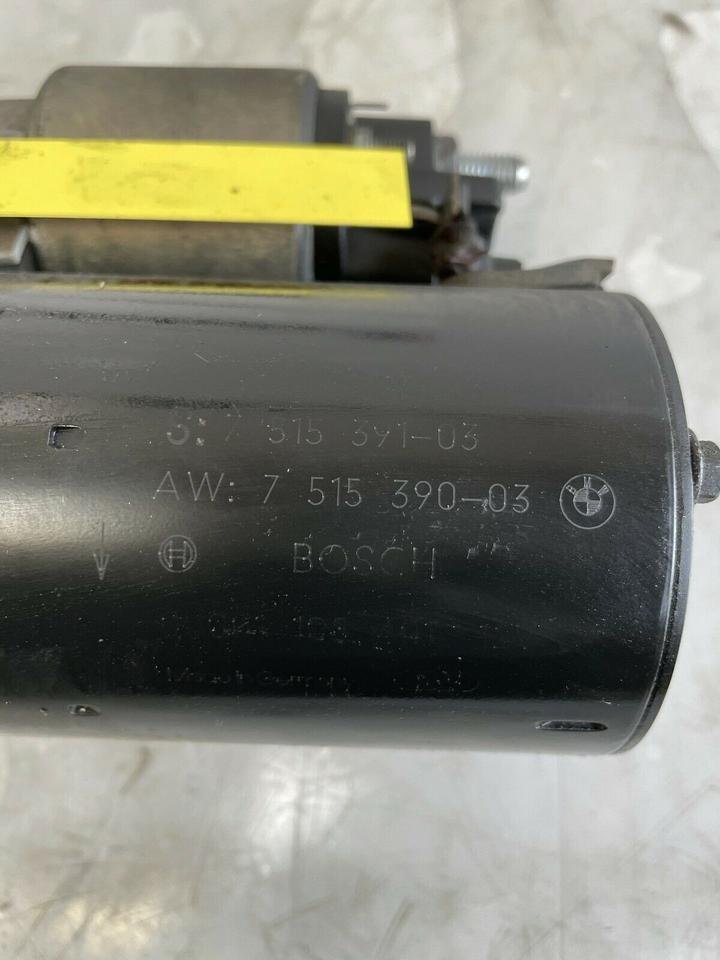 BMW 5er E60 E61 2.2 2.5 3.0 M54 Anlasser Starter 7515390 – Bild 6
