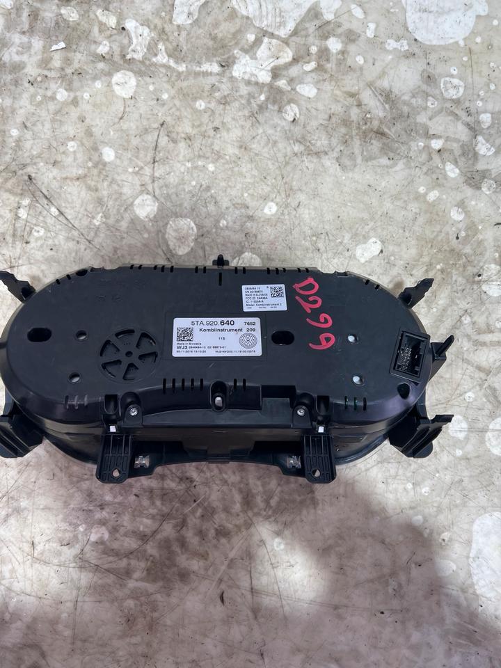 VW Touran 5T1 Tacho Tachometer Kombiinstrument 5TA920640 – Bild 5
