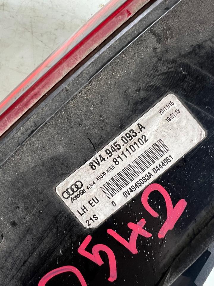 Audi A3 8V Sportback Heckleuchte Rückleuchte Leuchte Hinten – Bild 13