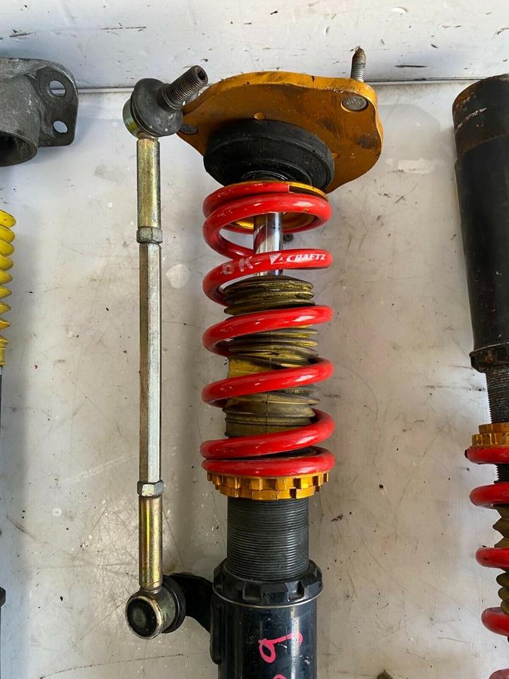 Audi A3 8P Gewindefahrwerk Fahrwerk Stoßdämpfer – Bild 7