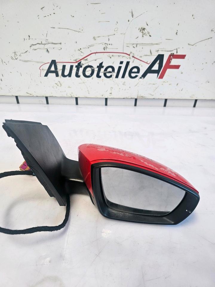VW Polo 6R Außenspiegel Spiegel Vorne Rechts Links LP3G – Bild 10