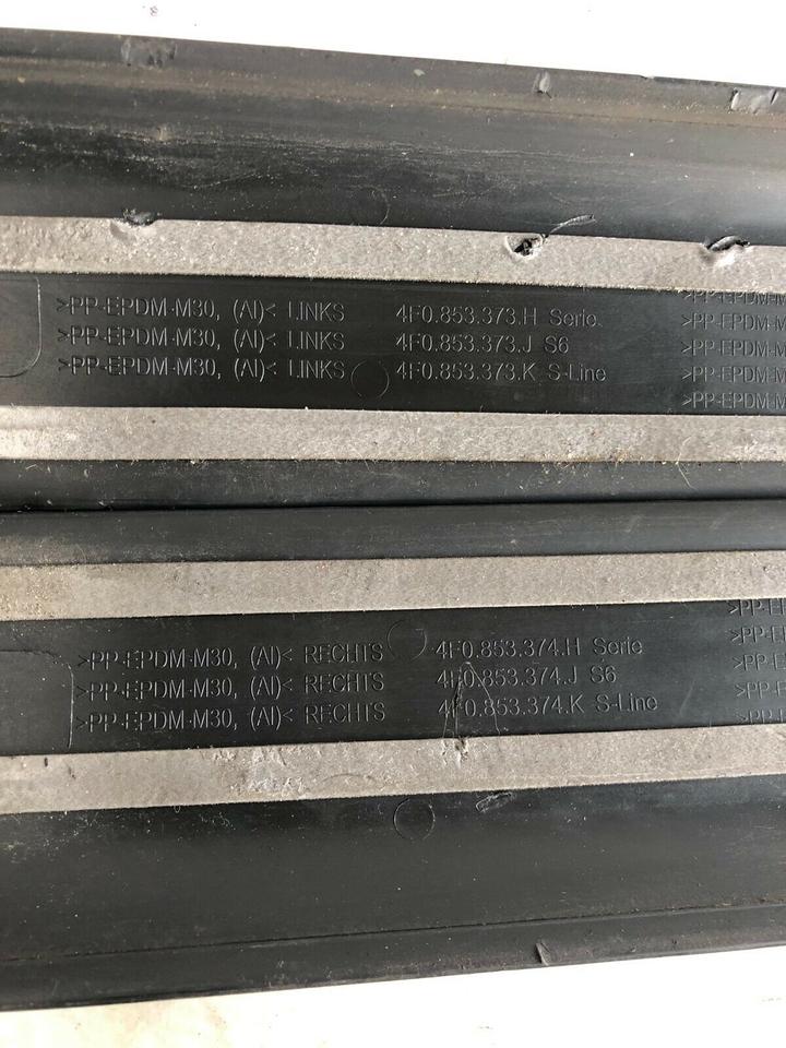 Audi A6 4F C6 S-Line Einstiegleisten 4F0853375 4F0853373 – Bild 9