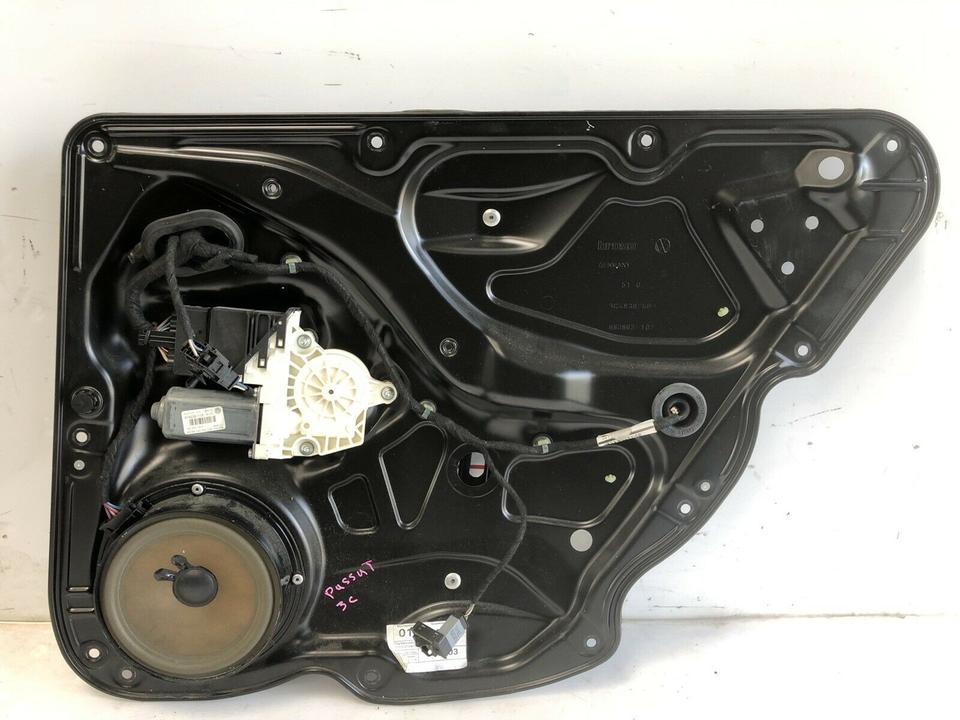 VW Passat B6 3C Türblatt Türblech Hinten Rechts – Bild 2