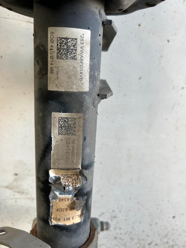 VW Golf 7 VII A3 8V Achsschenkel Radnabe Stoßdämpfer Vorne – Bild 14