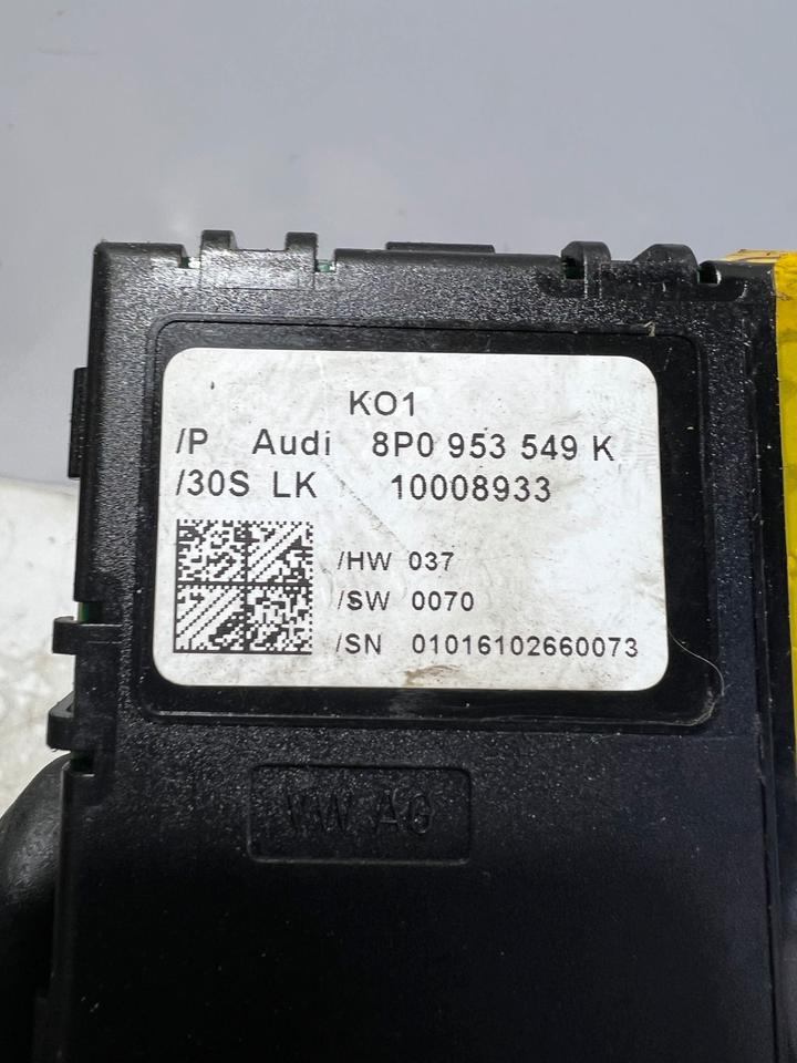 Audi A3 8P Lenksäule Steuergerät Lenkwinkel 8P0953549K – Bild 5