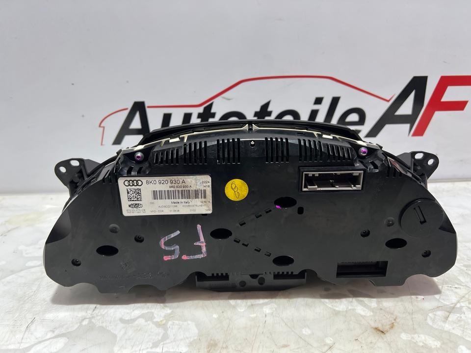 Audi A4 B8 8K Tacho Tachometer Kombiinstrument 8K0920930A – Bild 6