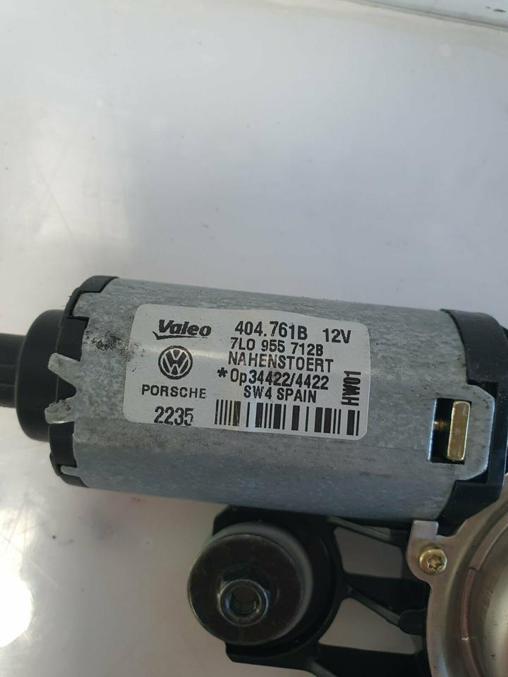 VW Touareg 7L Scheibenwischermotor Hinten 404761B 7L0955712B – Bild 2