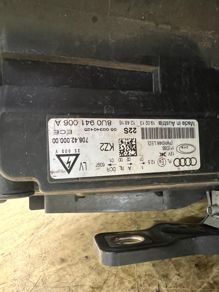 Audi Q3 8U Xenonscheinwerfer Scheinwerfer Vorne Rechts Links – Bild 10