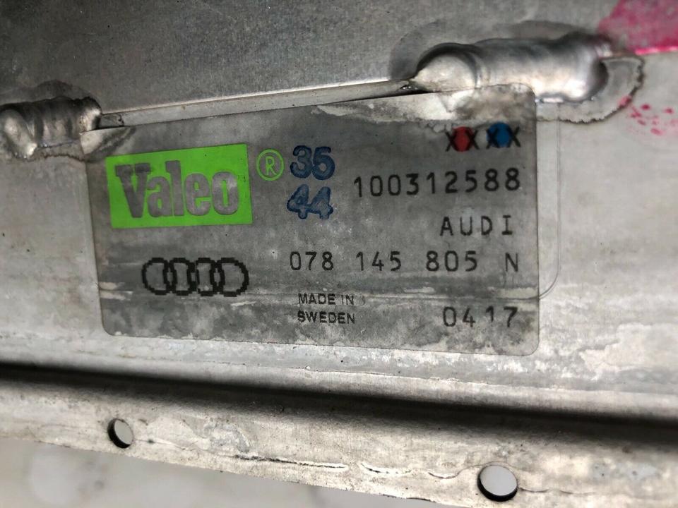 Audi A4 S4 Ladeluftkühler Kühler Links 078145805N – Bild 5