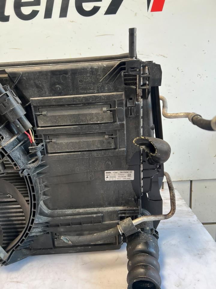 BMW 2er F45 F46 218d Kühlerpaket Wasserkühler Lüfter 7617608 – Bild 4