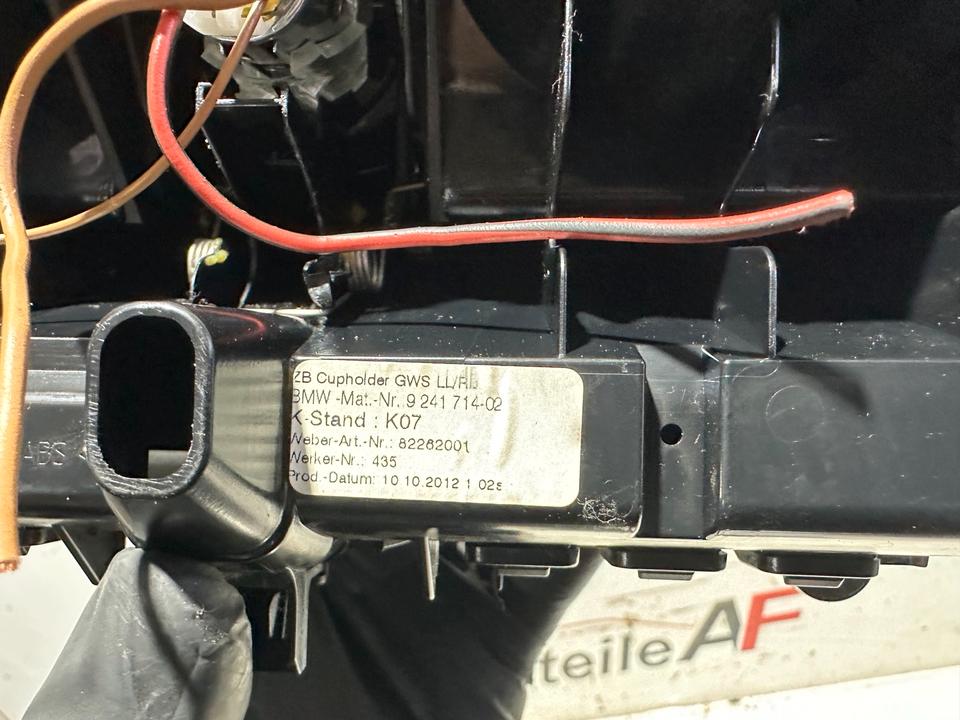 BMW 5er F10 F11 Getränkehalter Becherhalter 9241714 – Bild 9
