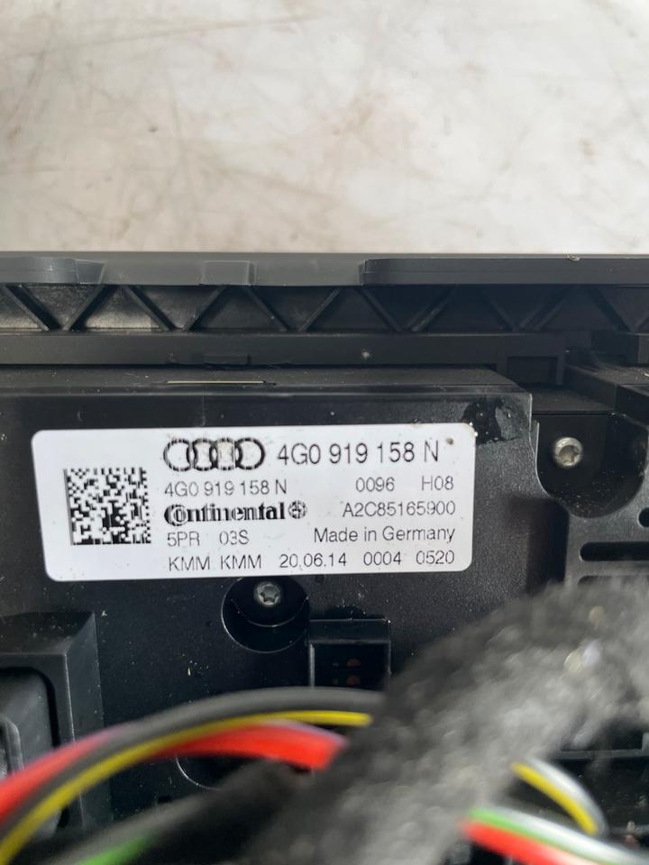 Audi A7 4G C7 Klimabedienteil Klima Bedienteil Hinten 4G0919158N – Bild 6