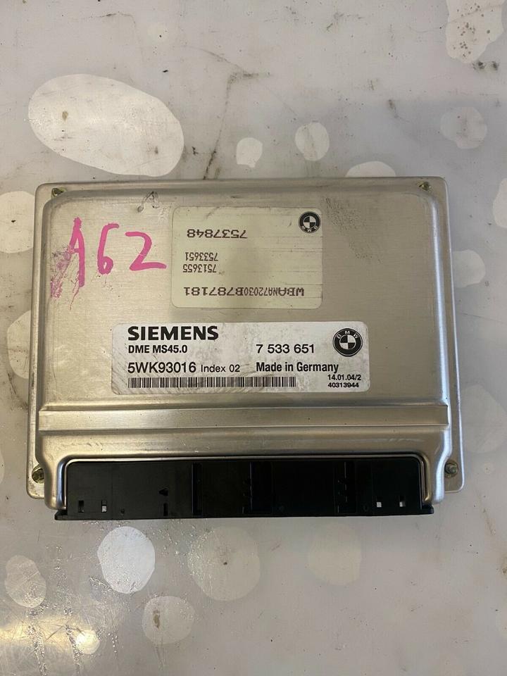 BMW 5er Z4 E60 E61 E85 170PS Motorsteuergerät Steuergerät 7533651 – Bild 3