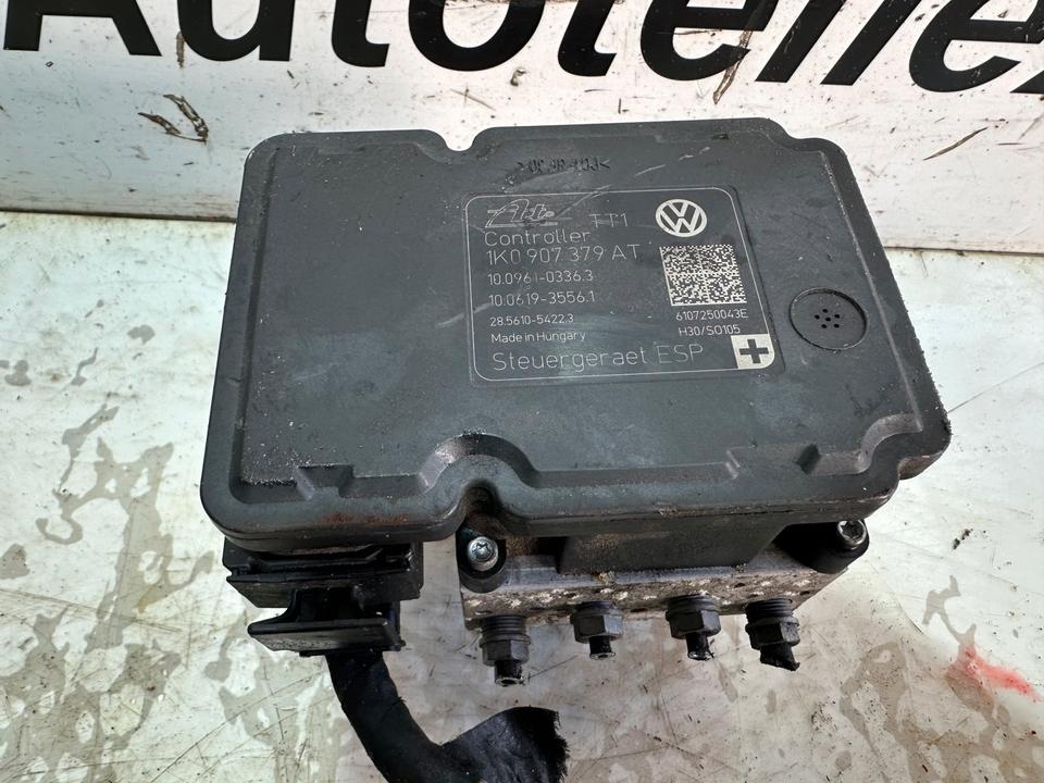 VW Golf 6 VI ABS Block Hydraulikpumpe Steuergerät ESP 1K0907379AT – Bild 2
