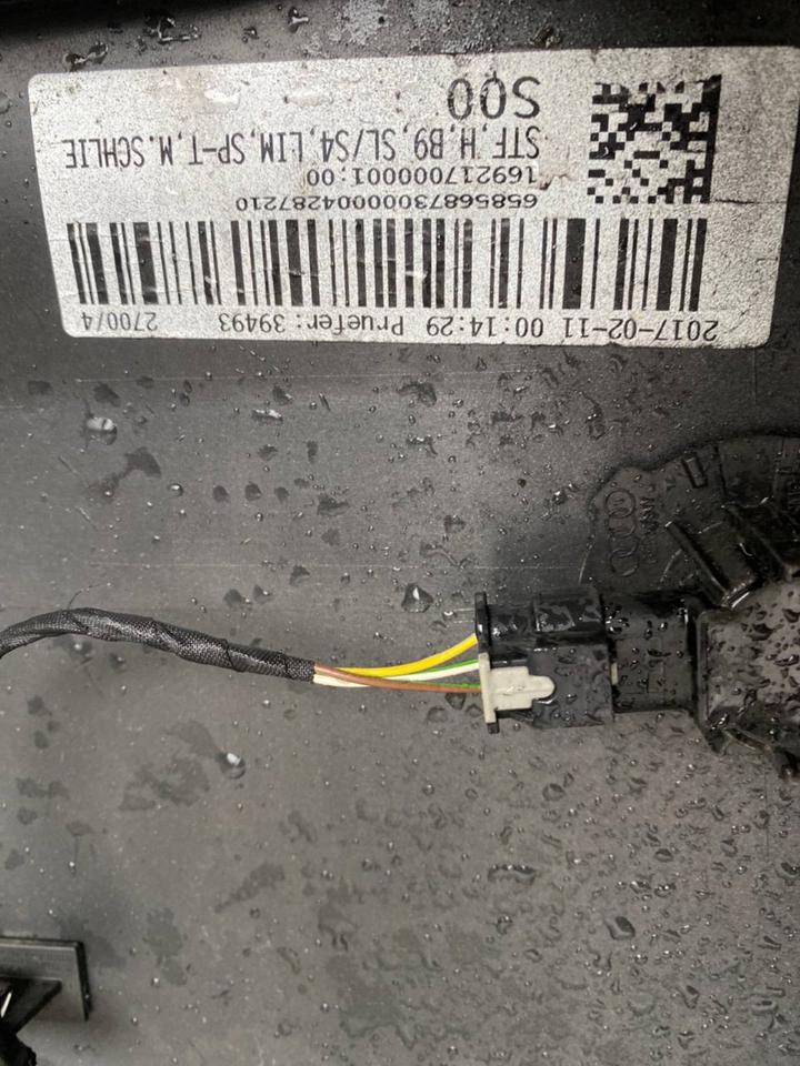 Audi A4 B9 8W S Line Limousine Heckschürze Stoßstange Hinten LZ7S – Bild 16