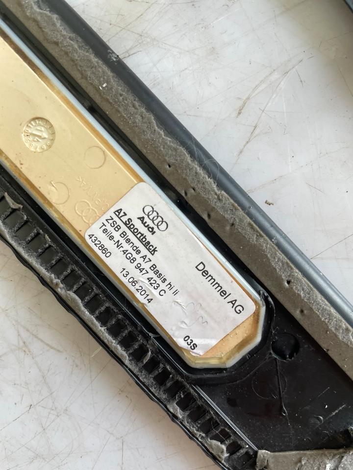 Audi A7 4G Leisten Einstiegsleiste Zierleisten 4G8947405C – Bild 8