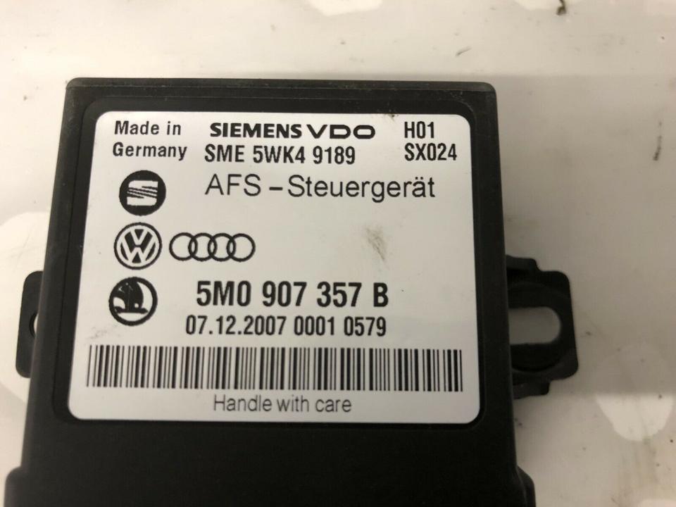 VW Passat B6 3C EOS 1F AFS LWR Steuergerät 5M0907357B – Bild 4