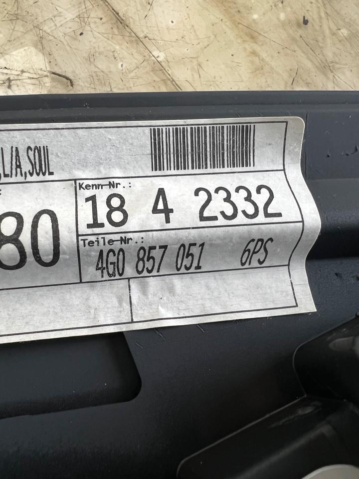 Audi A6 4G Verkleidung Armaturenbrett Abdeckung Vorne 4G0857051 – Bild 8