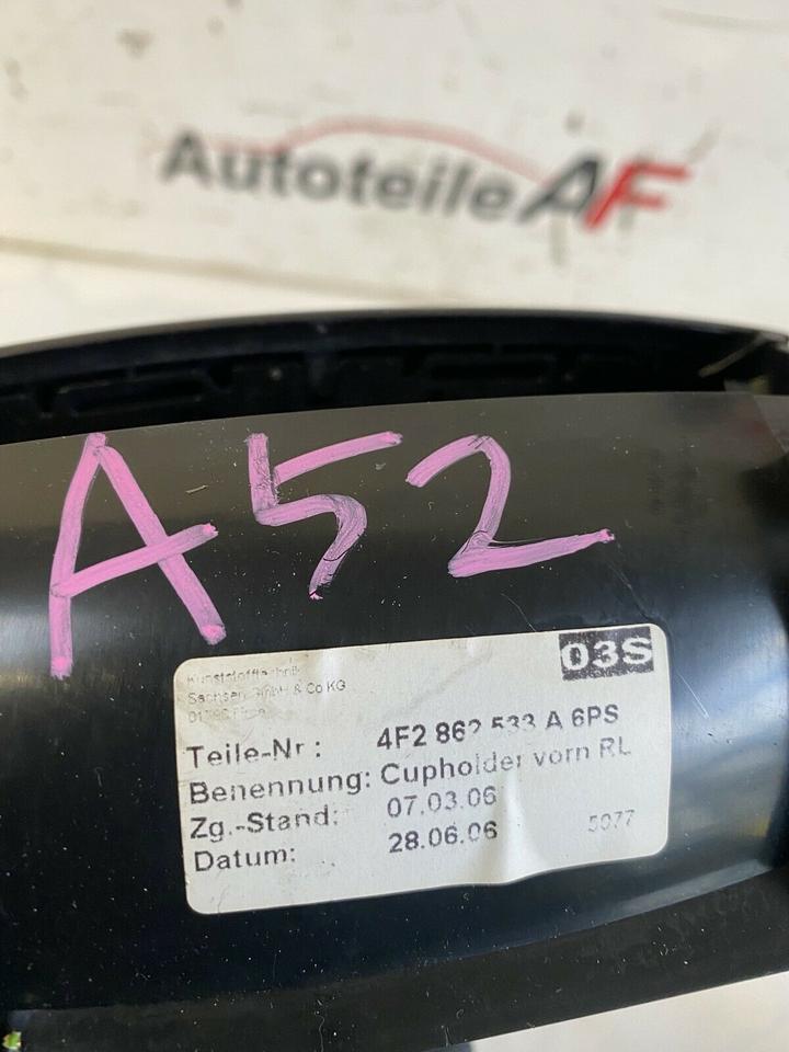 Audi A6 4F Becherhalter Getränkehalter Halter Becher 4F2862533A – Bild 5