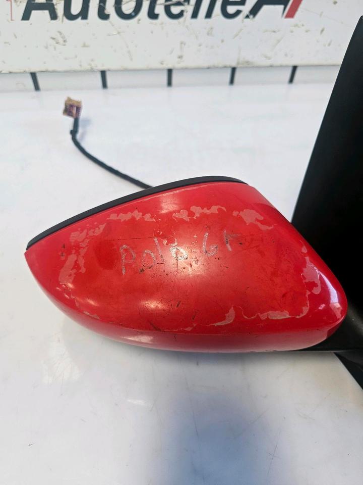 VW Polo 6R Außenspiegel Spiegel Vorne Rechts Links LP3G – Bild 8