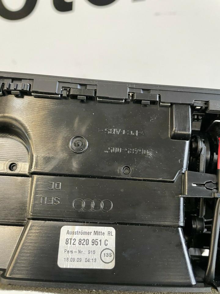 Audi A4 B8 A5 8T Luftströmer Luftdüse Düse Lüfter 8T2820951 – Bild 5