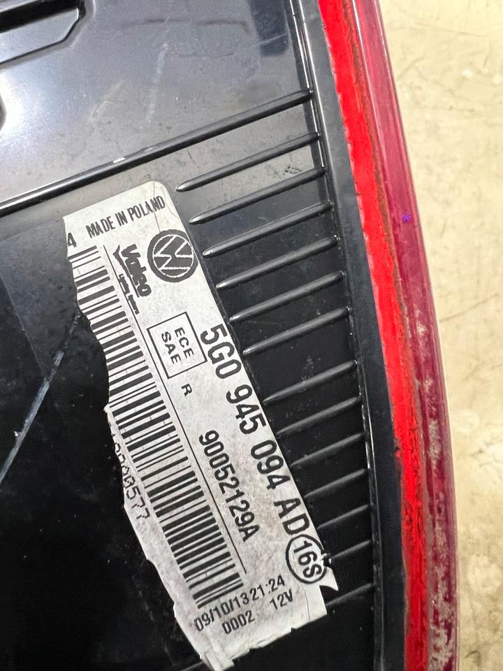 VW Golf 7 VII Limousine Rückleuchte Heckleuchte Hinten – Bild 9
