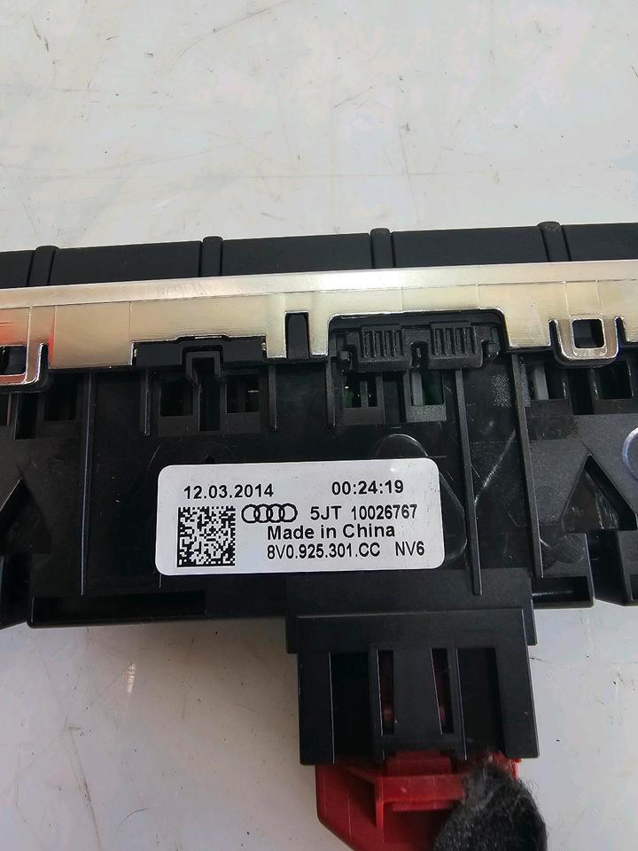 Audi A3 8V Schalterleiste Bedienteil Schalterblock 8V925301CC – Bild 6