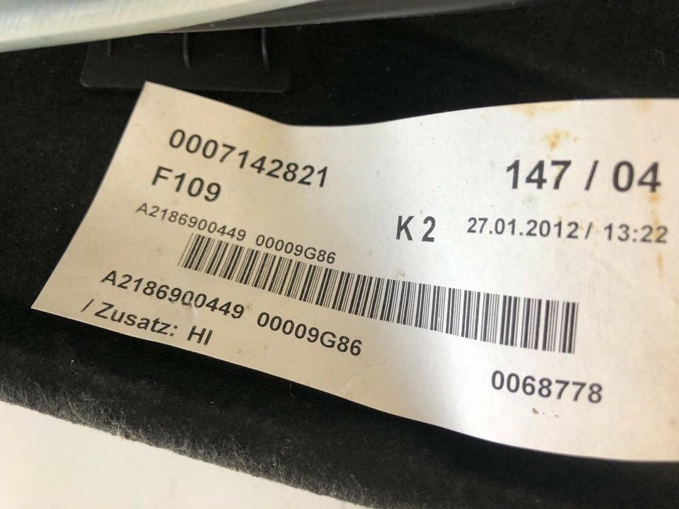 Mercedes CLS W218 Hutablage Sonnenrollo A2188100020 – Bild 9