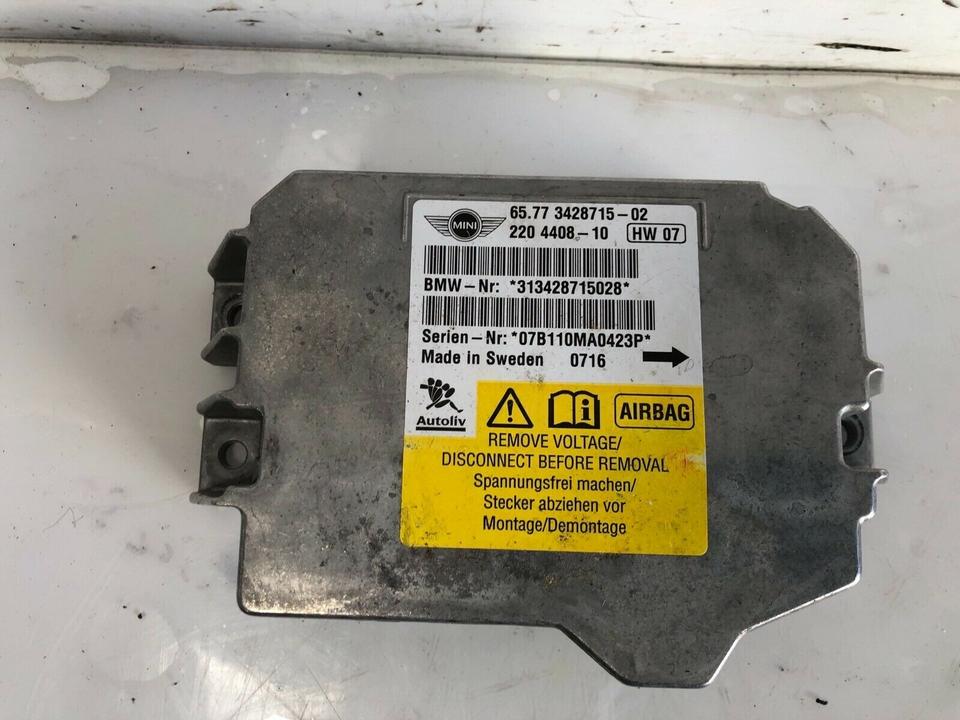 Mini Cooper R55 R56 R57 Airbag Steuergerät 3428715 – Bild 3